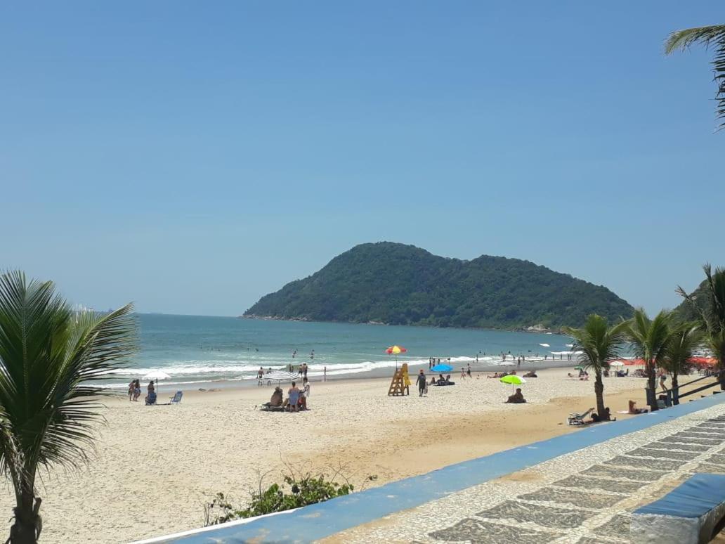 Cobertura Com Area Externa Com Vista Para O Mar Na Melhor Praia Do Guaruja Tombo Apartment Bagian luar foto